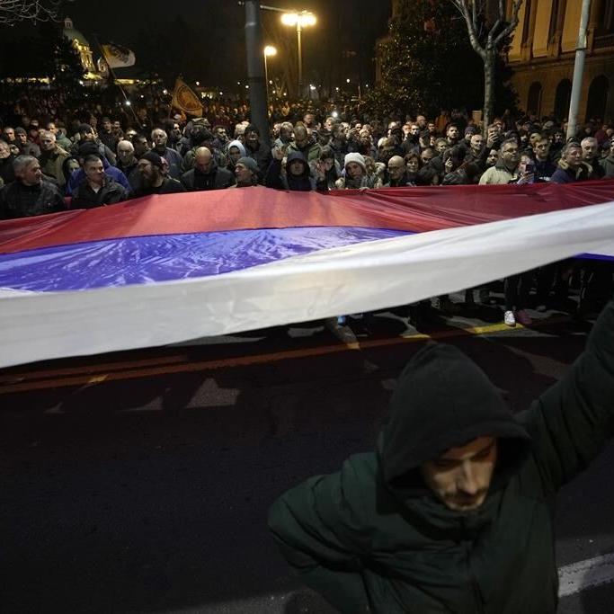Serbian right-wingers rally against Western plan for Kosovo